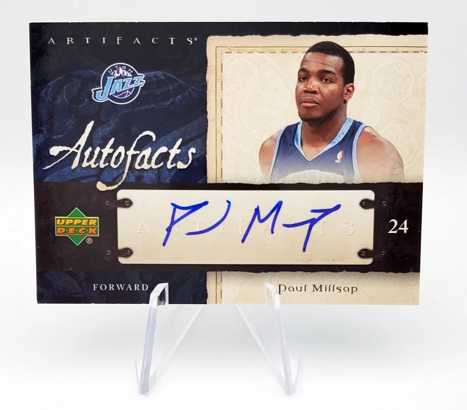 2007-08 Upper Deck NBA Autofacts #AF-PM Paul Millsop - Image 1 of 2