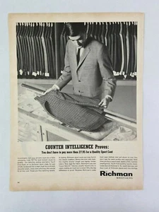 Richman Brothers Sport Coat Magazine Ad 10.75 x 13.75 Florida Tourism - Picture 1 of 2