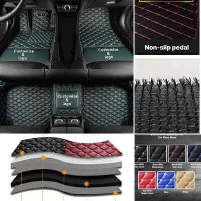 For Land Rover Range Rover Car Floor Mats Waterproof Carpets Pu Leather Auto - Изображение 1 из 4