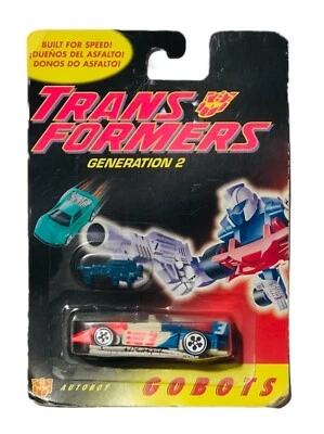 VINTAGE HASBRO TRANSFORMERS G2 DOUBLE CLUTCH EUROPEAN NEW SEALED CARD RARE - Image 1 of 4