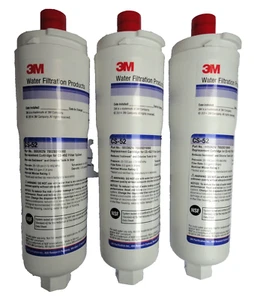 3 Stück 3M CS-52 00640565 640565 Kühlschrank Wasserfilter Siemens Kühlschrank - Bild 1 von 9