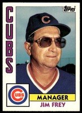 1984 Topps Tiffany Jim Frey Chicago Cubs #51
