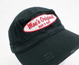Moes Original Bar B Que Cadet Hat Cap BBQ Restaurant Asheville NC Black - Picture 1 of 6