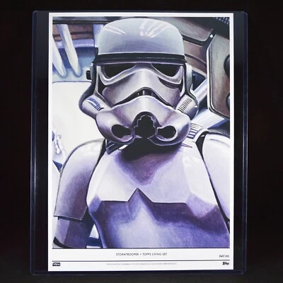 Stormtrooper (10x14 Fine Art Print #069/100) Topps Star Wars Living Set #4 - Image 1 of 4