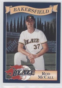 1995 Cal League Bakersfield Blaze Rod McCall #2