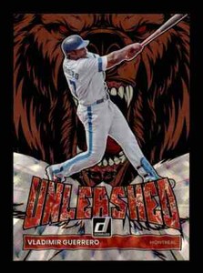  2022 Donruss Unleashed Silver #15 Vladimir Guerrero Montreal Expos #153/349
