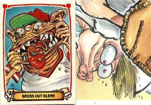 1988 Baseball's Greatest Grossouts Non-Sport Card GROSS OUT GLENN
