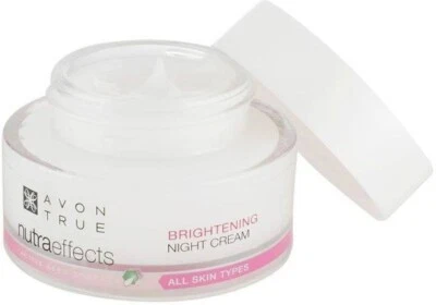 AVON True Nutraeffects Brightening Night Cream (50 g) free shipping - image 1 of 4