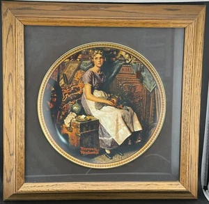Vintage Norman Rockwell "Dreaming in the Attic" 1981 the first plate Limited Ed. - Picture 1 of 6