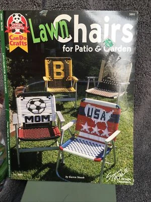 Design Originals Suzanne McNeill Lawn Chairs For Patio & Garden Book Many Design - Image 1 of 4