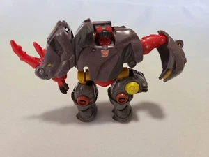 2005 Hasbro Takara Transformers Cybertron Scout Class BACKSTOP Rhino Figure - Picture 1 of 2