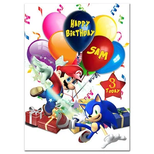 626 Sonic Mario; Figlio nipote nipote figlia nipote 6° 7° 8° 9° - Foto 1 di 1