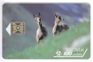 ANDORRE TELECARTE / PHONECARD .. AND7 50U SC5 CHAMOIS GE39528 HC CHIP/PUCE C.20€ - Imagen 1 de 1