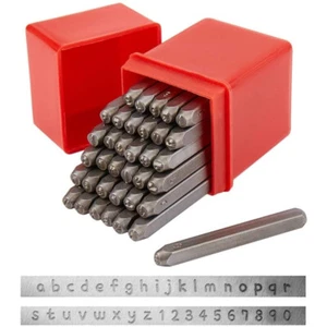 1box 36pcs Letter and Number Metal Stamp set Alphabet A-Z and Number 0-9 Iron - Picture 1 of 7