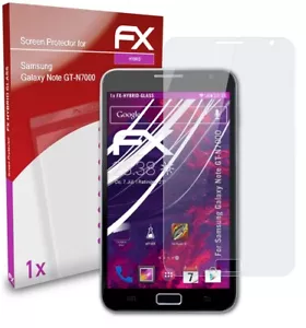 atFoliX Glass Protector for Samsung Galaxy Note GT-N7000 9H Hybrid-Glass - Picture 1 of 5