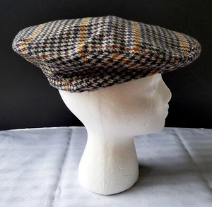 Vintage Christys London Wool Tweed Newsboy Cap - Bild 1 von 5