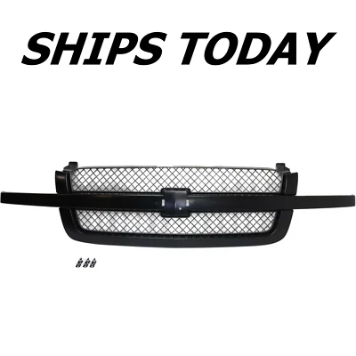 NUEVA parrilla delantera pintable para Chevrolet Silverado 2003-2006 Foto 1 de 4