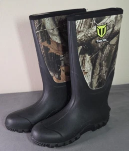 TIDEWE Gummistiefel für Herren Mehrjahreszeiten mit Stahlschaft, Next Camo G2 Größe 10 - Bild 1 von 10