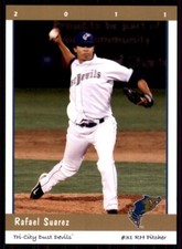 2011 Grandstand Tri-City Dust Devils Rafael Suarez Tri-City Dust Devils #NNO