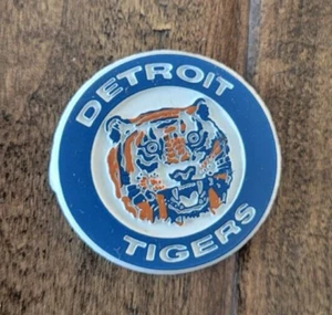 1970'S MINT VINTAGE BASEBALL RUBBER FRIDGE STANDING BOARD MAGNET DETROIT TIGERS - Picture 1 of 1