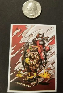 Supreme Sticker *** Doomsday Cartoon Sticker *** Clothing Brand Sticker  - Bild 1 von 1