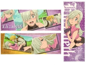 3 pcs big sticker The Seven Deadly Sins anime Elizabeth Liones - Picture 1 of 2
