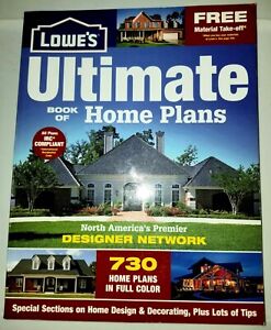 Lowe's Ultimate Book of Home Plans.  730 Home Plans in Full Color.  