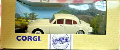 1993 Mattel Classic Vehicles from CORGI "Jaguar MK II White Great Britain - Image 1 of 4