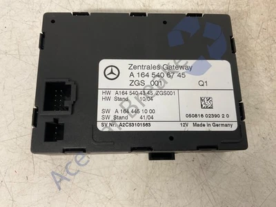Modulo gateway pre-facelift Mercedes Classe M W164 06-11 A1645406745 - Immagine 1 di 4