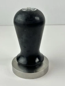 ESPRO kalibrierter Espresso Kaffee Tamper flach 30 lb Stopfkraft schwarz 58 mm flach - Bild 1 von 4