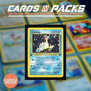Carte Pokemon Lokhlass 10/62 HOLO Set Fossile Edition 1 NM 🇫🇷🔥 - Photo 1/2