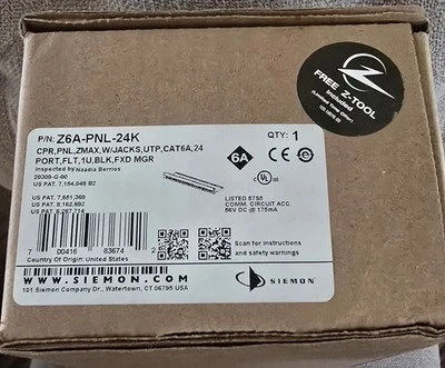 Siemon CAT 6A Patch Panel - Image 1 of 2