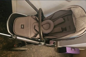 Mamas and Papas Occaro Signature Edition Grey Twill PushChair Pram + Carry Cot - Picture 1 of 5