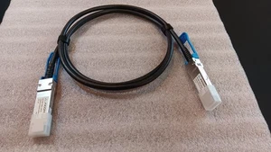 New Axiom DAC-QSFP-100G-1.5M-AX 100GBASE-CR4 QSFP28 TO QSFP28 PASSIVE - Picture 1 of 2