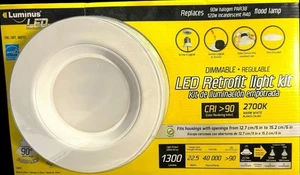 Luminus LED Dimmable Retrofit Light Kit 1300 Lumen Warm White Flood Light 868151 - Bild 1 von 7
