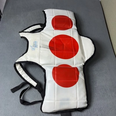 Master Kim's Kicks Reversible Taekwondo Chest Guard Adult Sparring Karate Medium - Image 1 of 4