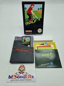 Golf - Nintendo NES - PAL Deutsch - OVP - Anleitung