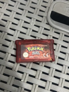 Pokémon Ruby (GBA) UK PAL – Genuine Cartridge, Good Condition, Untested - Picture 1 of 3
