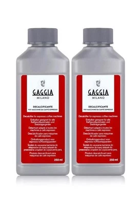 Gaggia Decalcifier Descaler Solution 250ml (2 Bottles) - Image 1 of 3