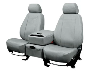 CalTrend Car Seat Covers Fit Toyota Sienna 2021-2025 Light Grey DuraPlus Custom - Imagen 1 de 4