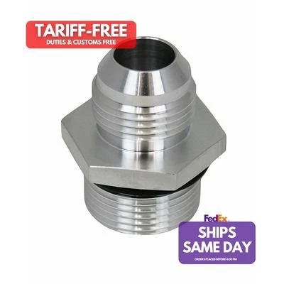 Moroso 68856, One Natural Aluminum 12An Male Fitting For Moroso Fits Gm Ls Valve Foto 1 de 4