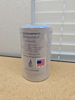 Multipure Ersatzfilter Modell Nr. CB5 Wasserfilter Versiegelt Neu (A7) - Bild 1 von 4