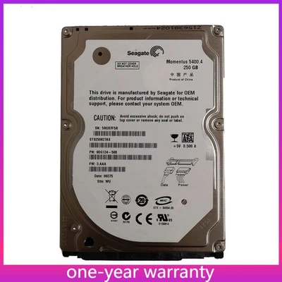 Seagate ST9250827AS 5400RPM 250GB SATA 2.5" Laptop HDD Hard Disk Drive - Image 1 of 3