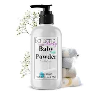 Liquid Pearl Body Wash - Baby Powder Scent 3-in-1 Use For Bubble Bath, Hand S... - Bild 1 von 5