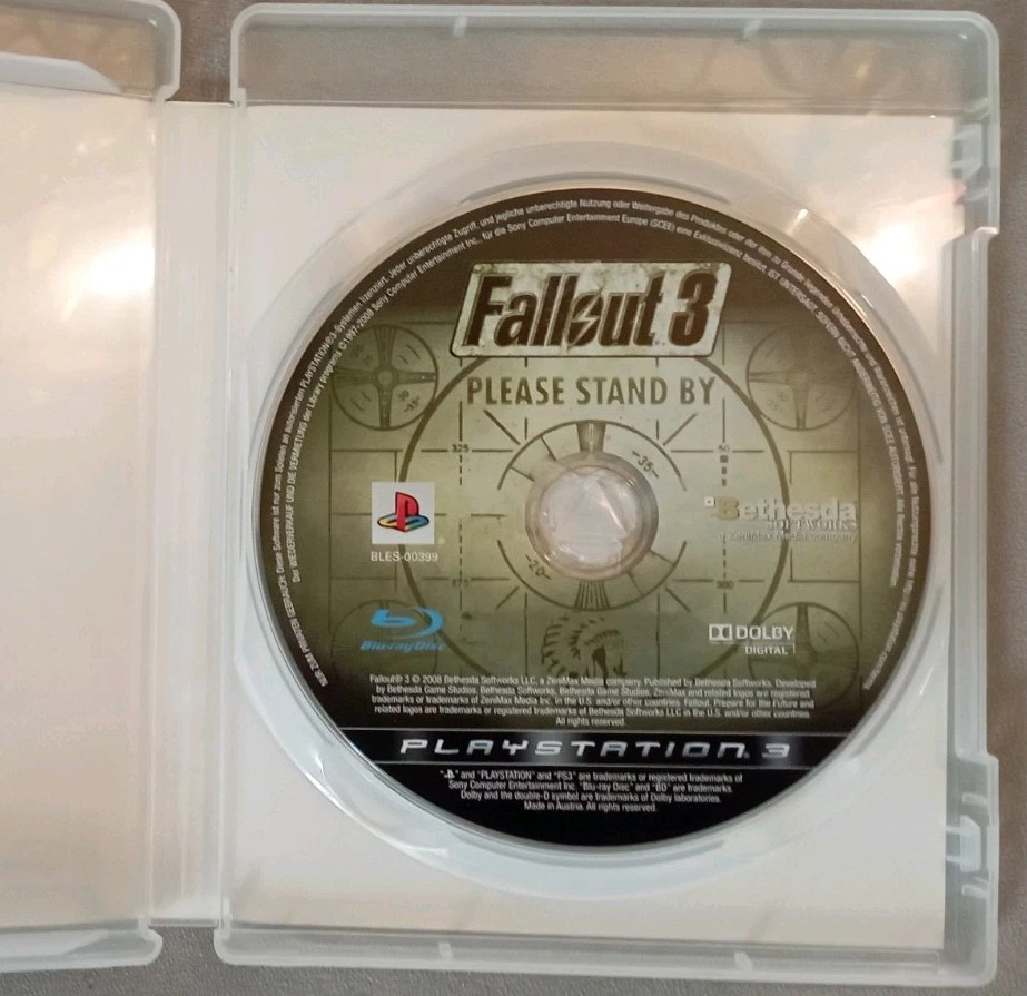 Fallout 3 PS3 - Sony PlayStation 3 In Ersatzhülle - Bild 1 von 1