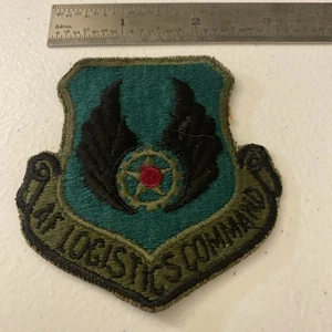 USAF Air Force Logistics Command Patch – Vintage USAF MAJCOM Sew‑On Insignia - Picture 1 of 2