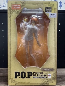 One Piece Nami Strong World Pop Edition Figure Ending Ver. New - Picture 1 of 6