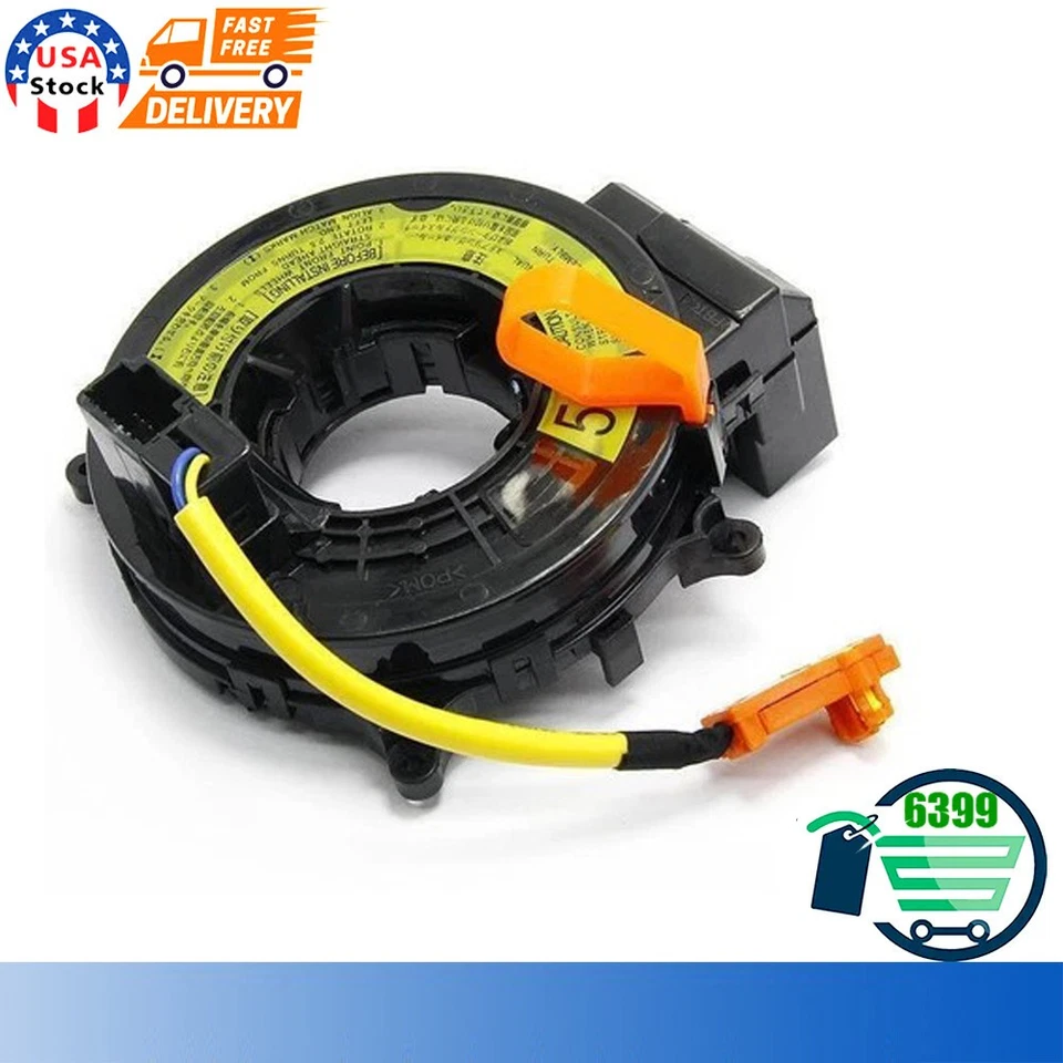 84306-60090 For 2002-2004 Sequoia Tundra 4.7L Clock Spring Spiral Cable US - Imagem 1 de 4