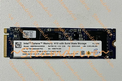 Intel Optane™ HBRPEKNX0203A 1TB SSD M.2 2280 NVMe Memory H10 with 1TB +32GB NAND - Image 1 of 4