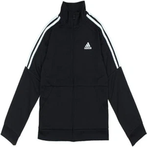 Adidas Boys' Youth Iconic Track Jacket , Black, Size S (8) - Picture 1 of 1